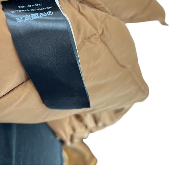 Free People We The Free Joanna Maxi Puffer Jacket Brown Tan Size XL - Picture 16 of 16